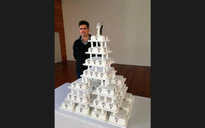 24 Tier Wedding Cake